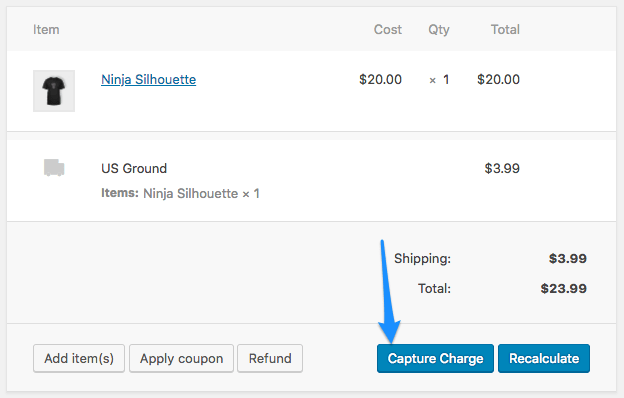 WooCommerce SkyVerge gateway capture charges